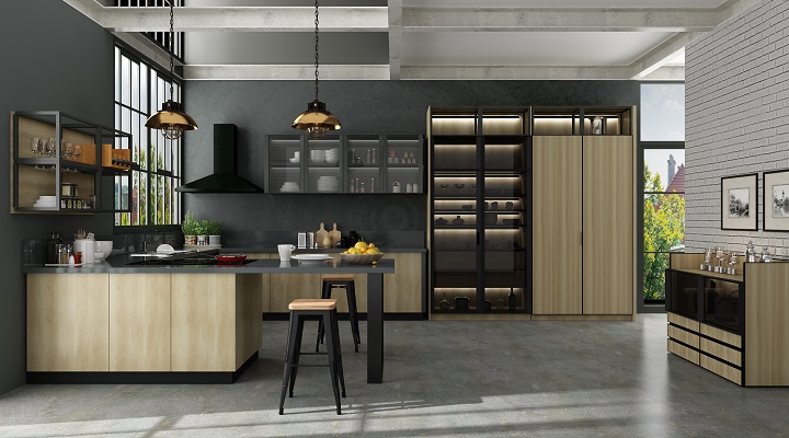 厨房整体橱柜设计图