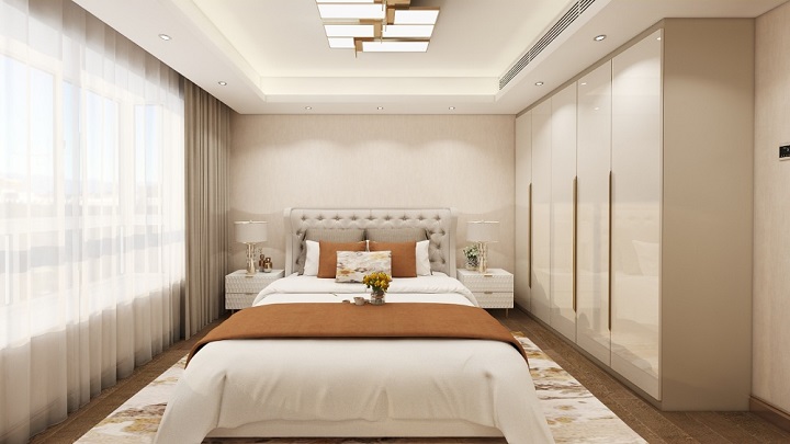 卧室轻奢定制效果图