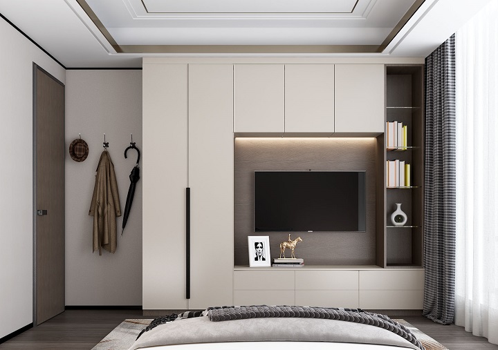 卧室电视柜效果图