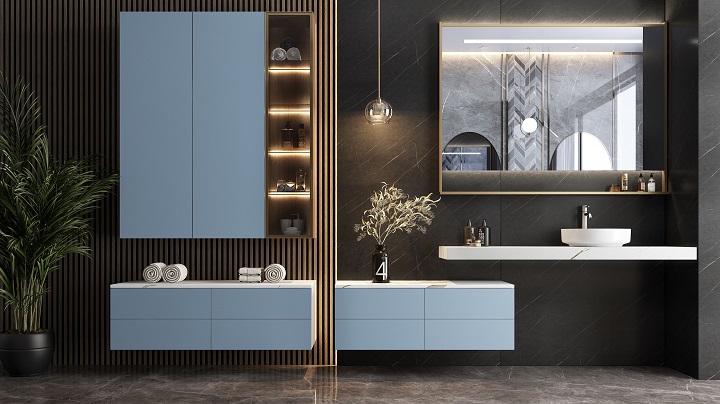 浴室柜定制效果图