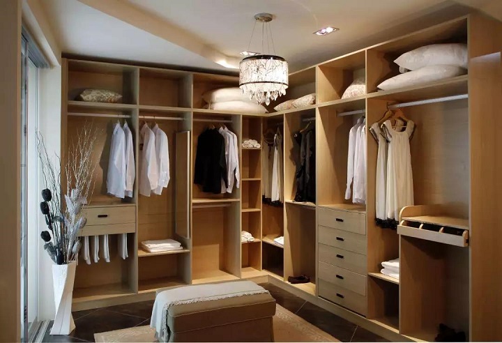 多层板衣柜图片